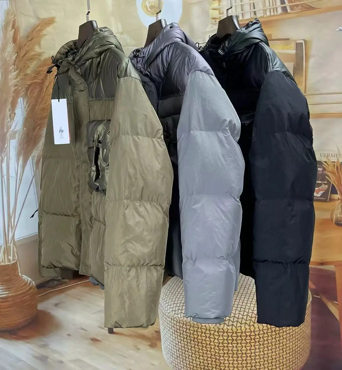 CP1173 90 White Duck Down Coat
