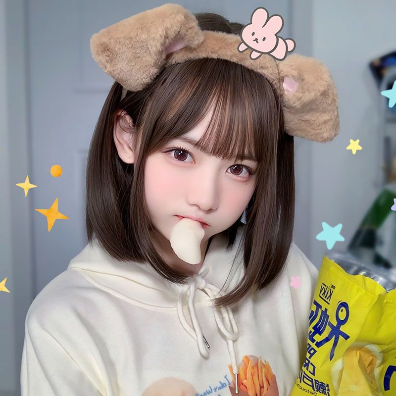 Cute Dalmatians Ear Headwear cosplay ~ Comic Show Dog Ear Hair Band Hand-made Simulation Beast Ear Hair Accessories