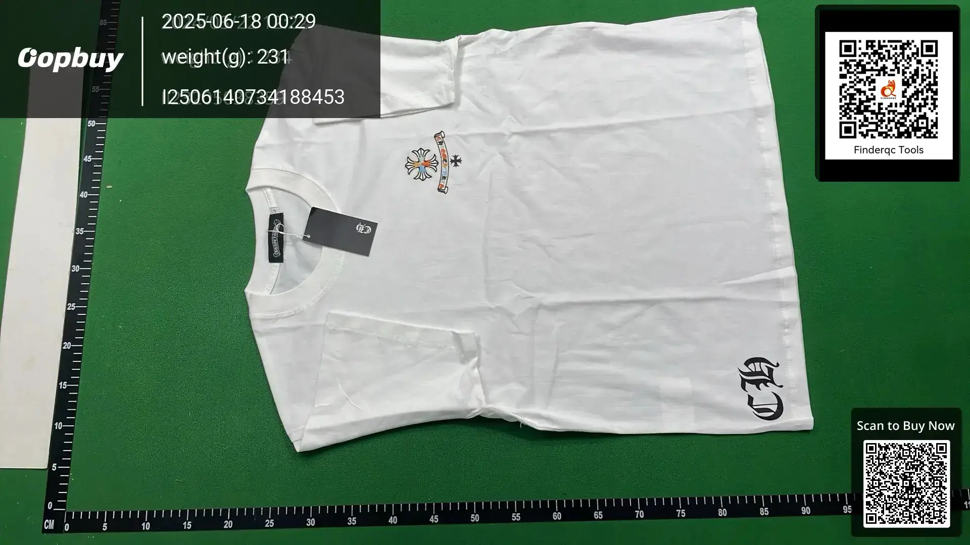 Chrome Hearts White T-Shirt