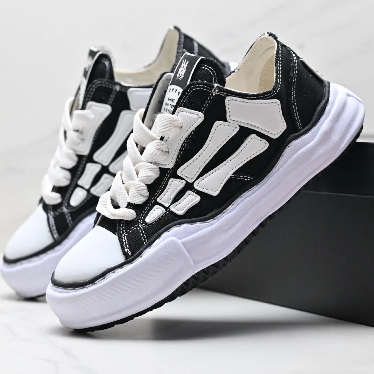 AMIRI Skeletal Top Sneakers
