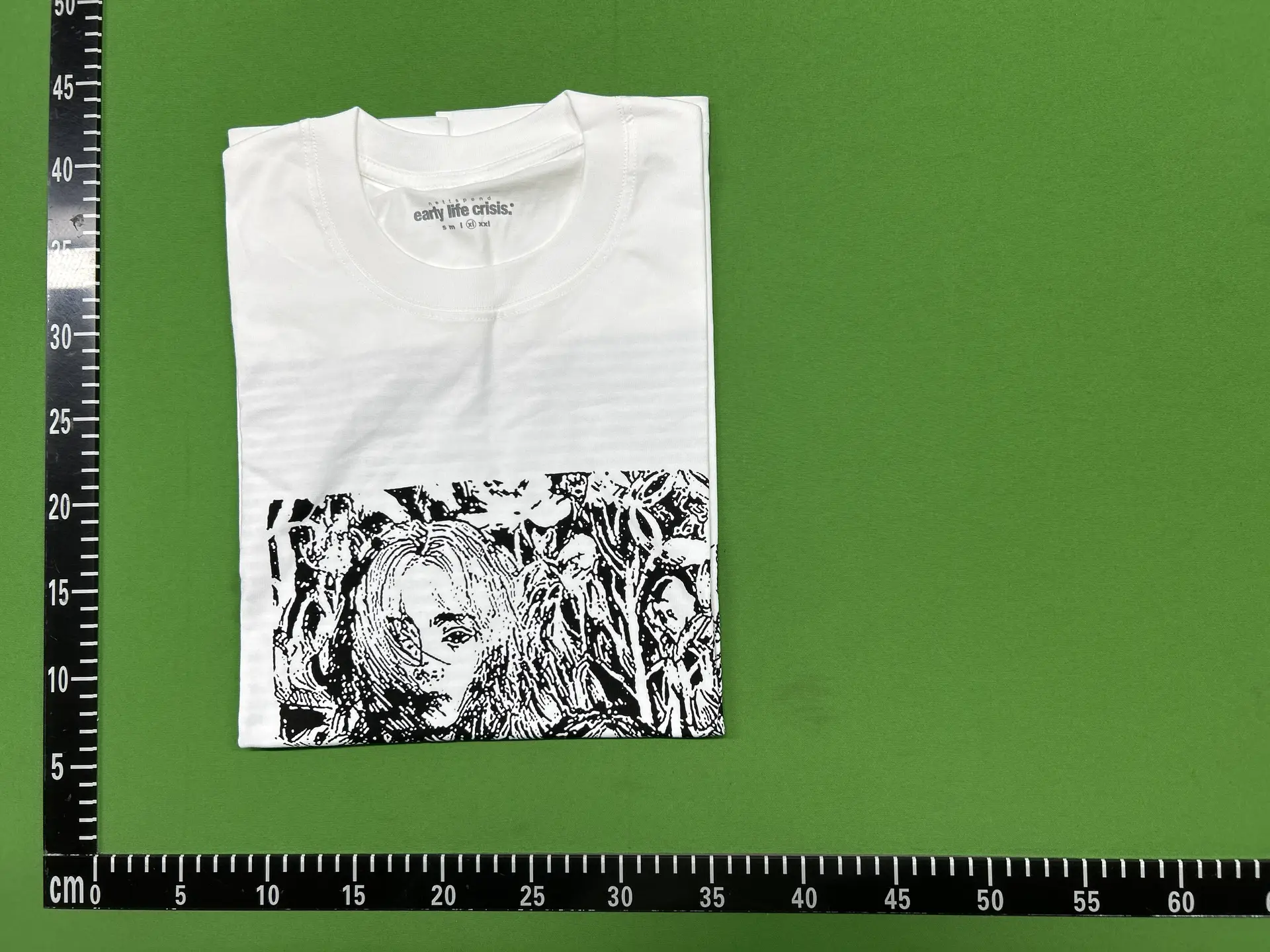 Kk11 Nettspend Australia Merch Tee Australian Limited Edition Printed Short-Sleeve T-Shirt