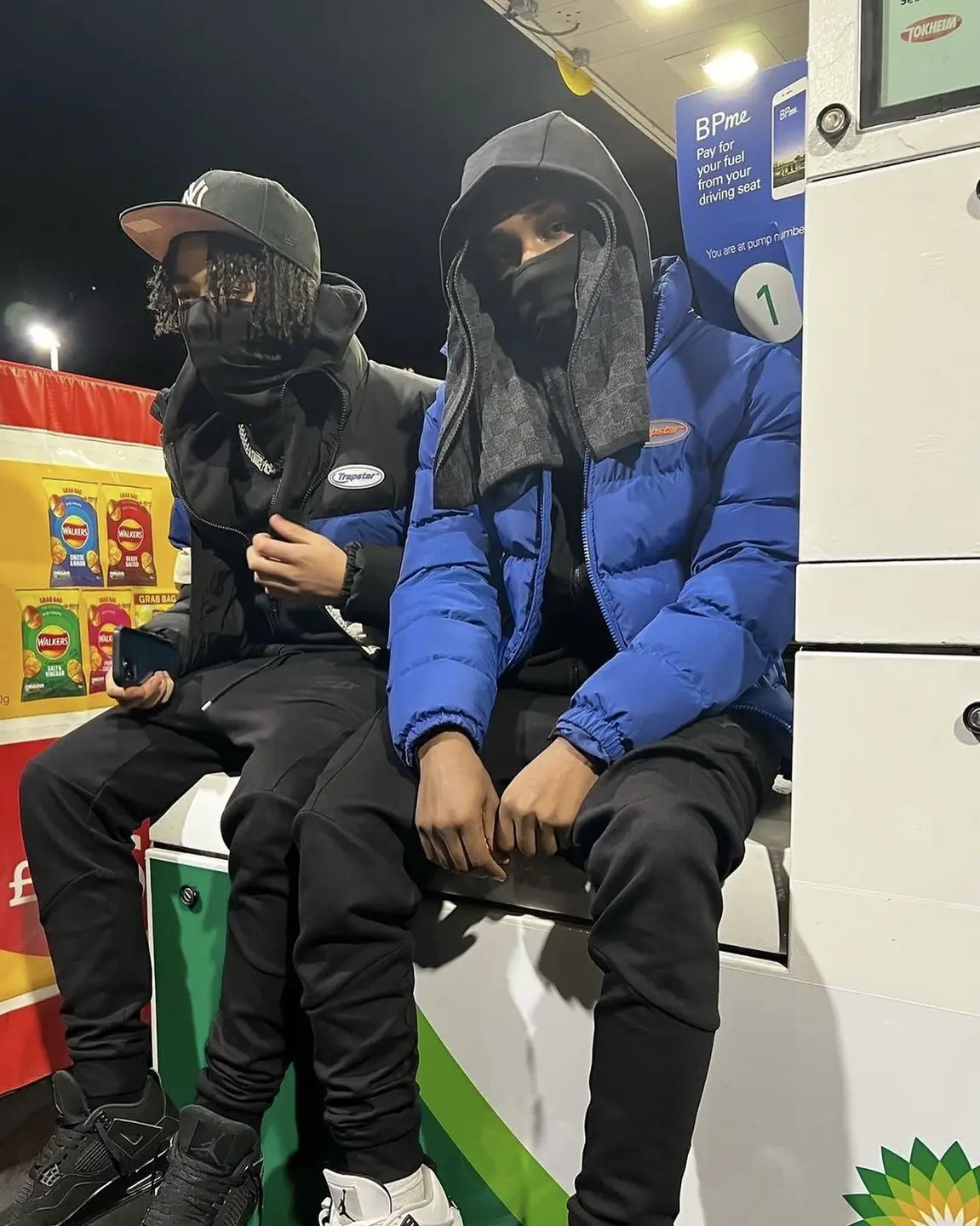 Trapstar down Jacket Fashion Heattech Celebrity Same Style Ukdripdrill Rap Hip pop Breathable