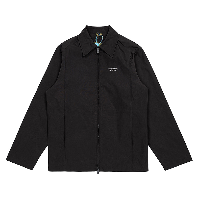 High Version FOG OF GOD FOG Back Letter Print Casual Jacket Jacket OS Street Trendy Men's and Women's Jacket