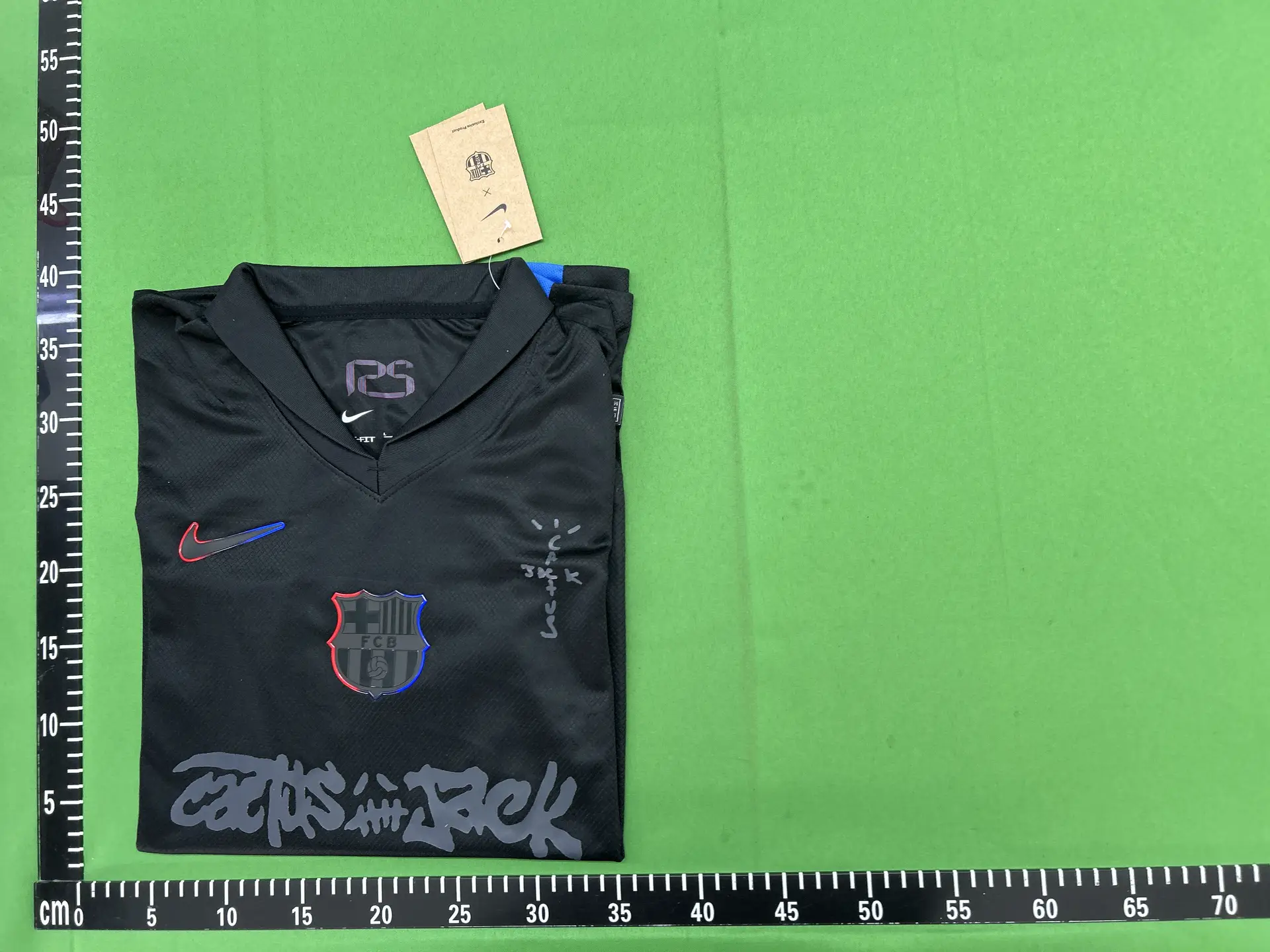 Nike FC Barcelona Cactus Jack Black Jersey