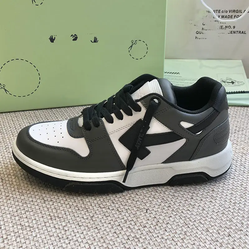 In-Stock High-Quality New Trendy Brand Unisex Flat Genuine Leather Panda Color Low-Top Casual Shoes