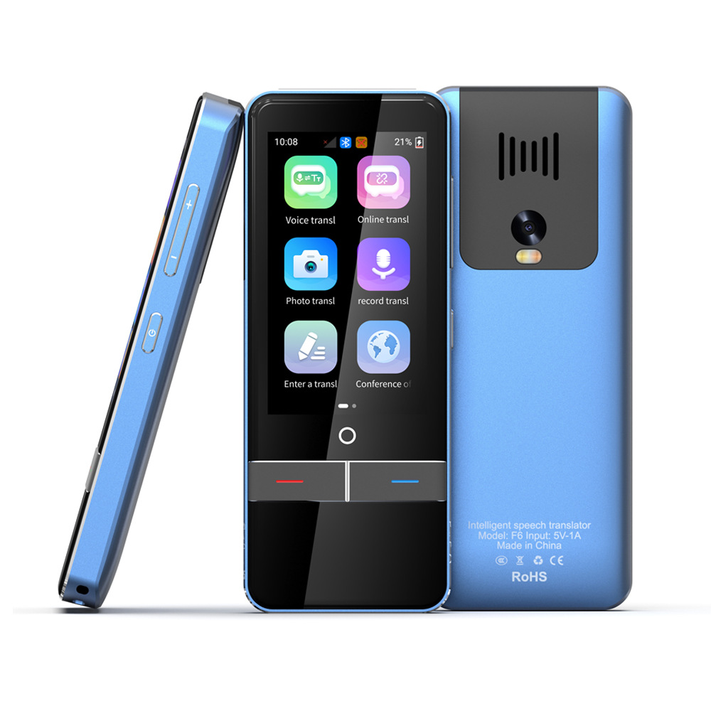 Cross-Border Intelligent Voice Translator Simultaneous Translation Photo Translation Pen Offline Dialogue Translator 139 Language F6