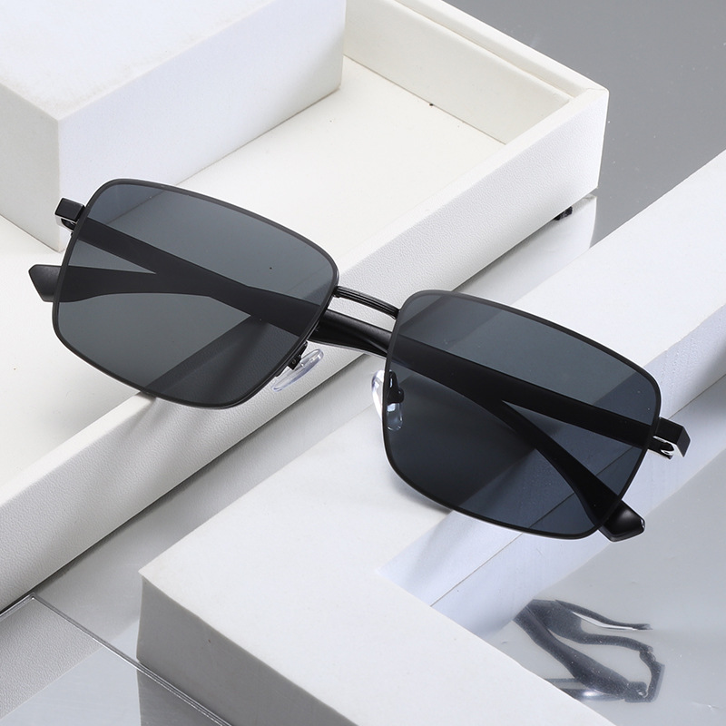 New Nylon Polarized Sunglasses Fashionable Driving Special Simple Box Sunglasses Men's Aviator Trend High