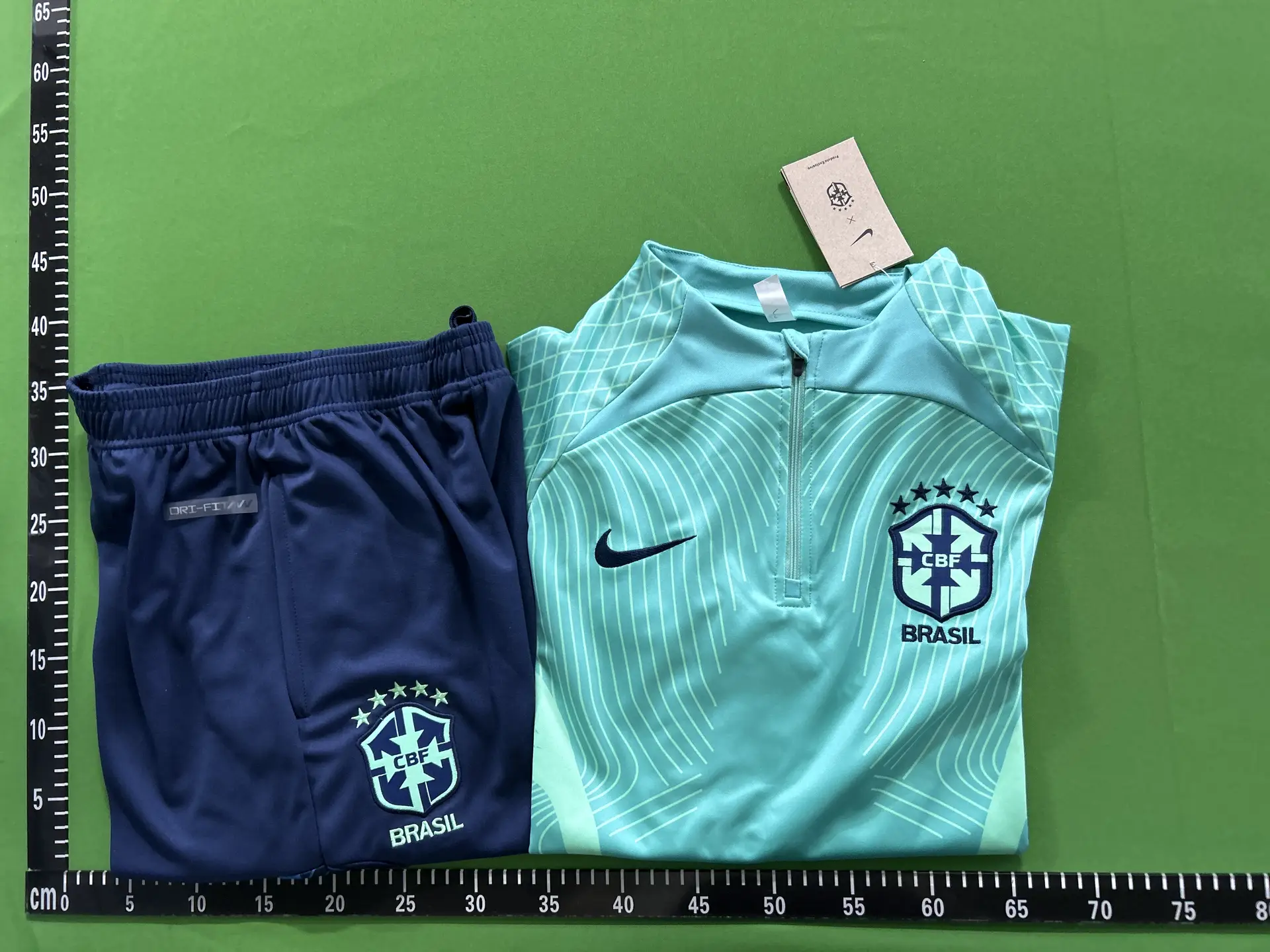 Nike Brasil CBF Training Top and Shorts Set