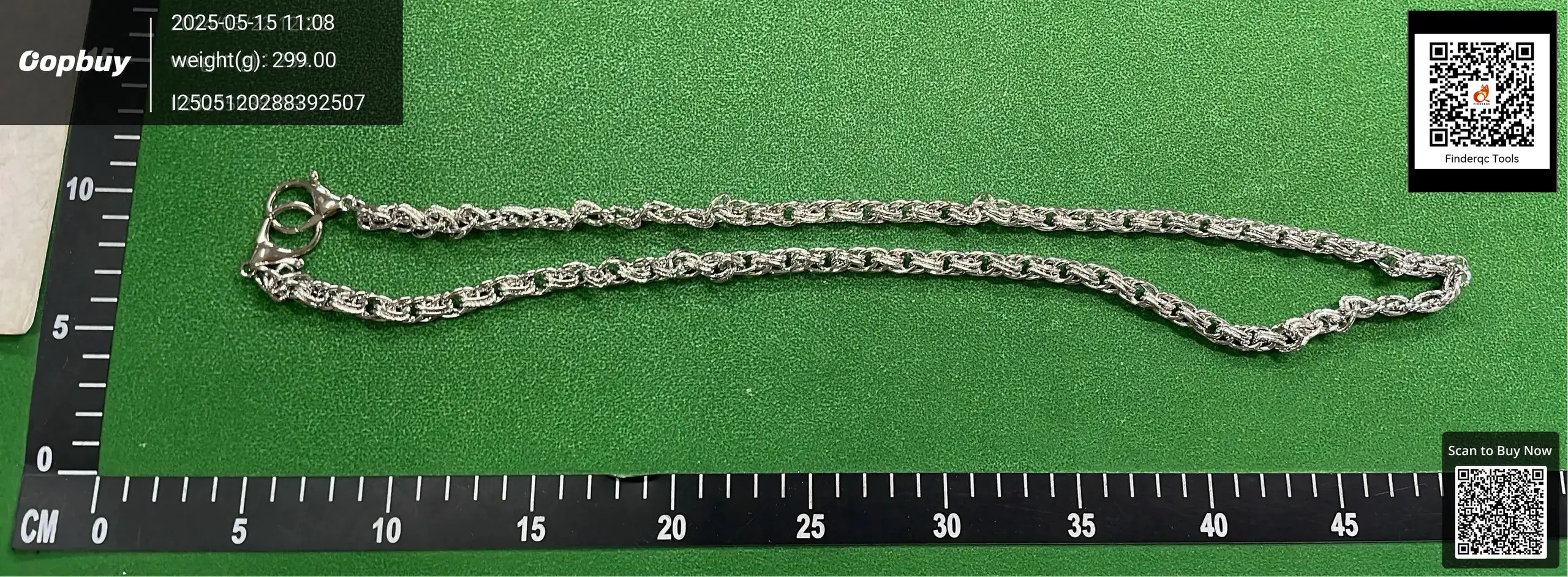 Jcaesar Snake Trousers Chain Snake Bone Trouser Chain, Double-Layered Iron Ring Twist Structure, Reinforced