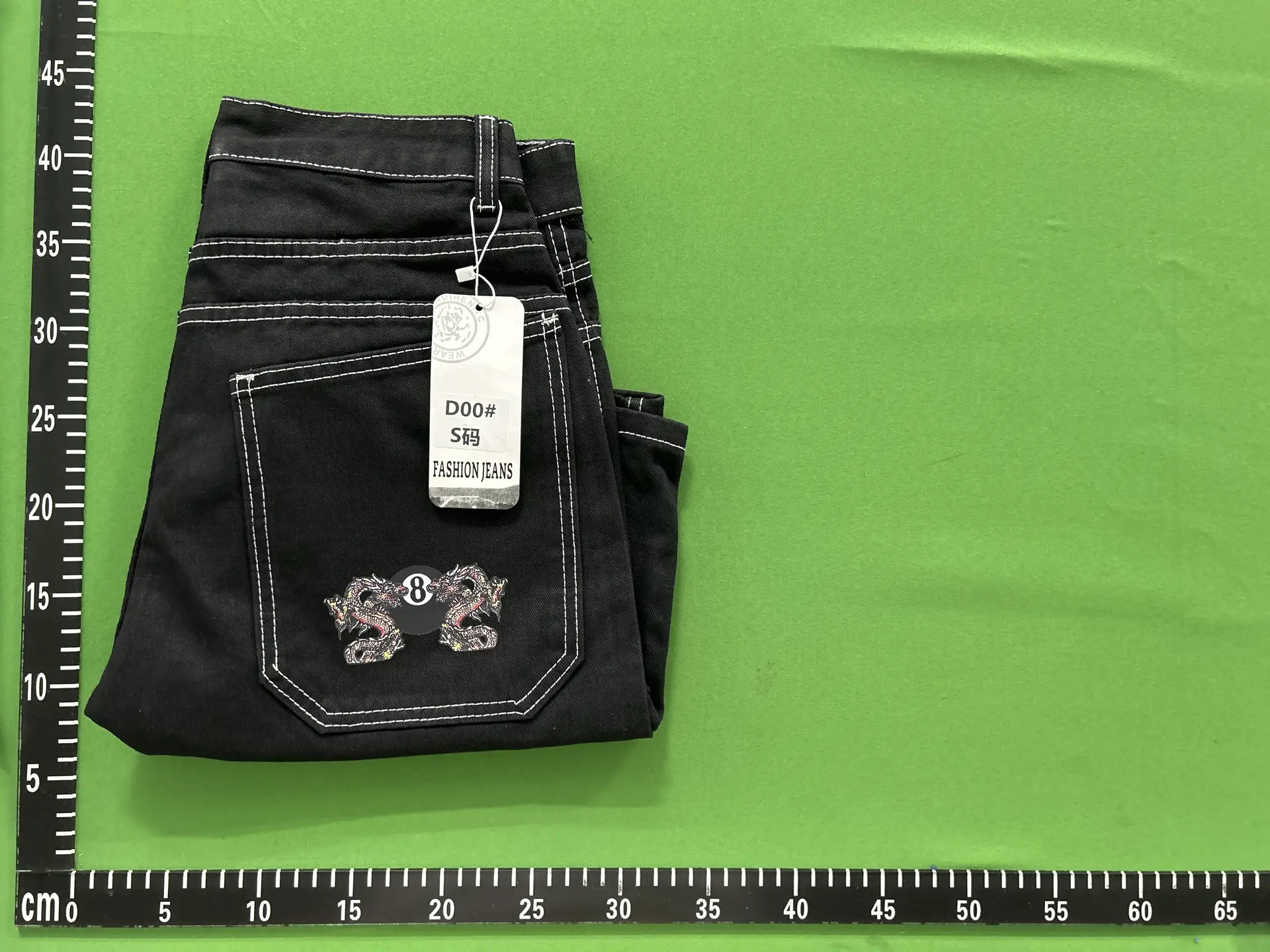 Cross-border E-commerce JNCO Shorts Y2K Hip-hop 2023 Harajuku Gothic Pocket Loose Jeans Shorts Men