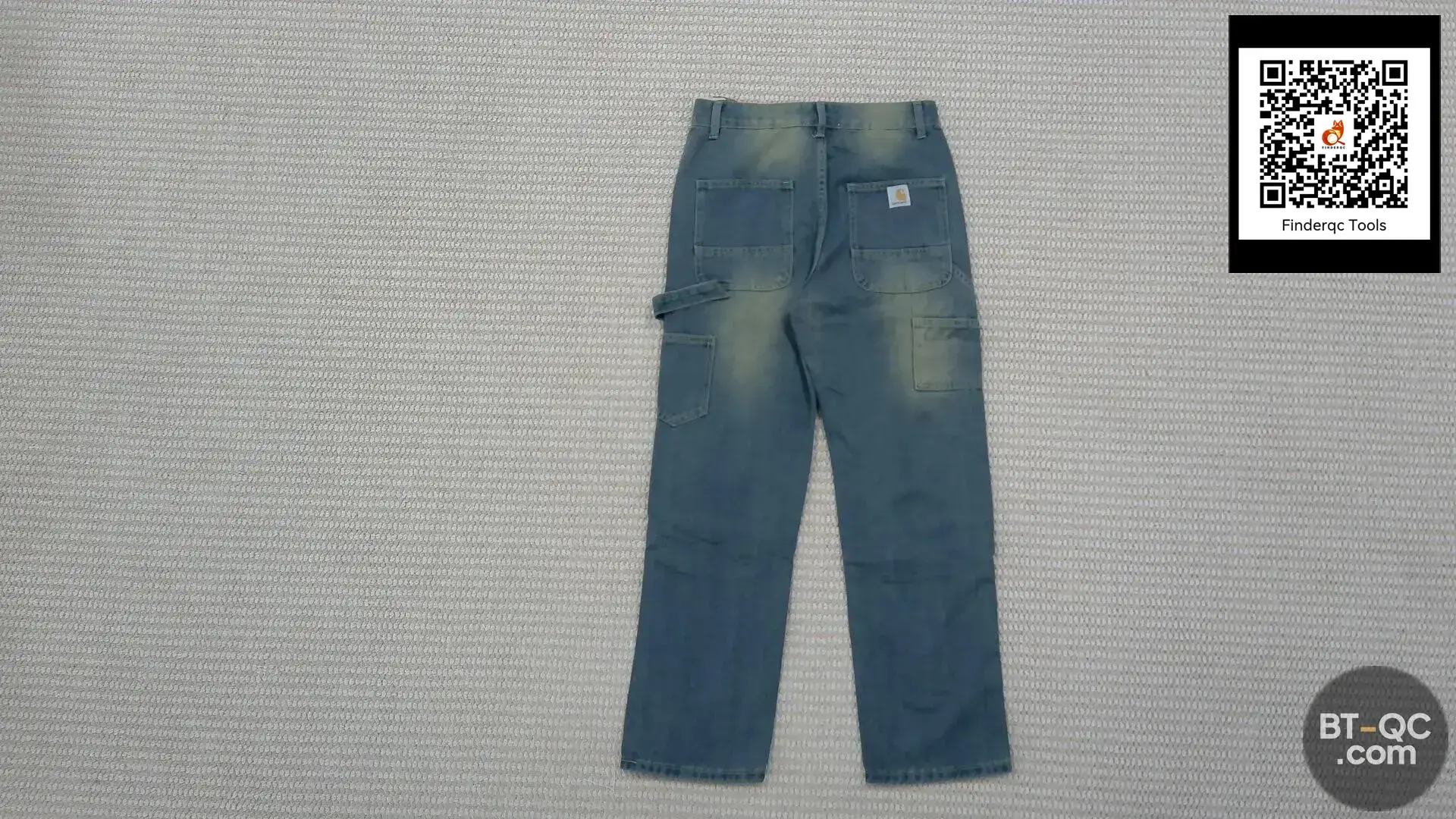 carhartt */Carhart FW23 Autumn New Japanese Mainline Outdoor Tooling Series Washed Jeans