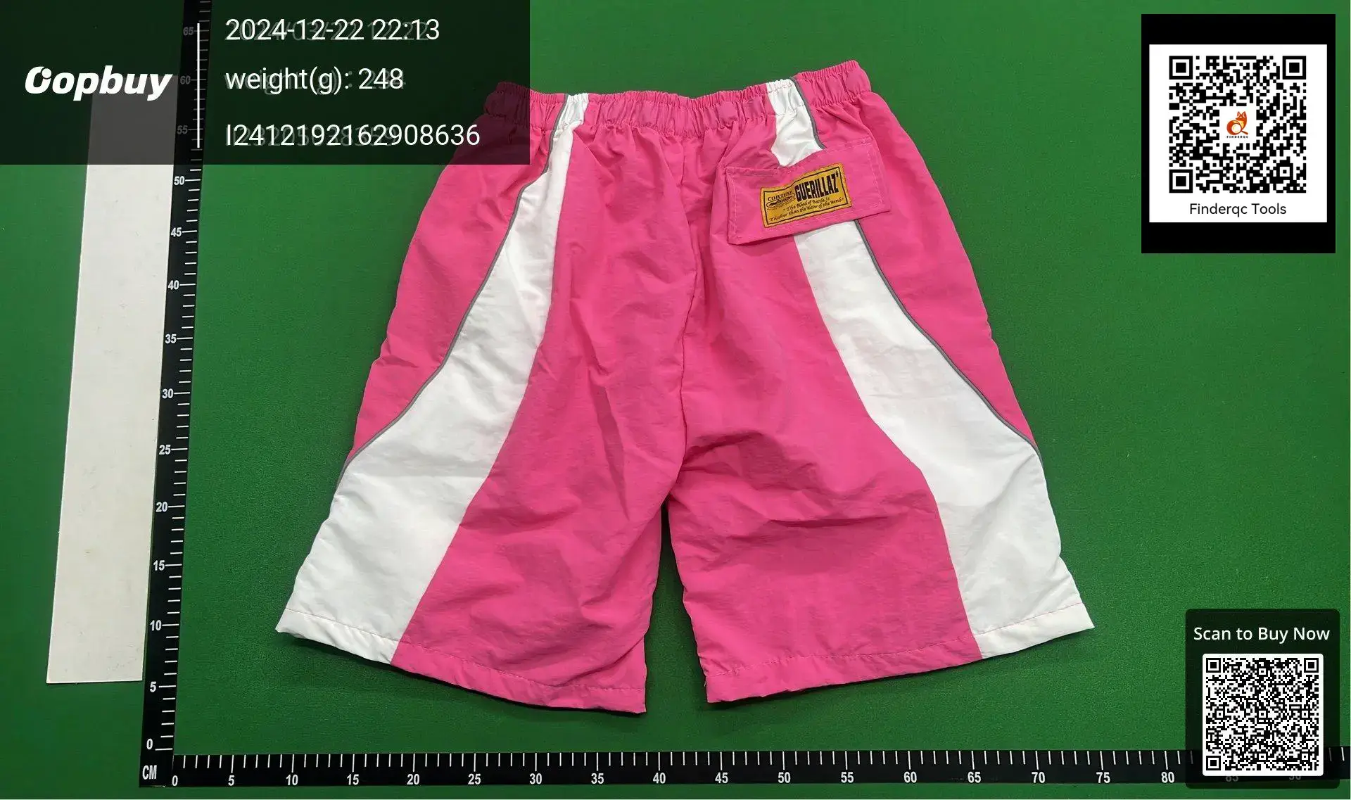 corteiz Spring and Summer Stitching Tooling Shorts Sports Men's European and American Street Hip-Hop Loose Comfortable Breathable Casual Pants