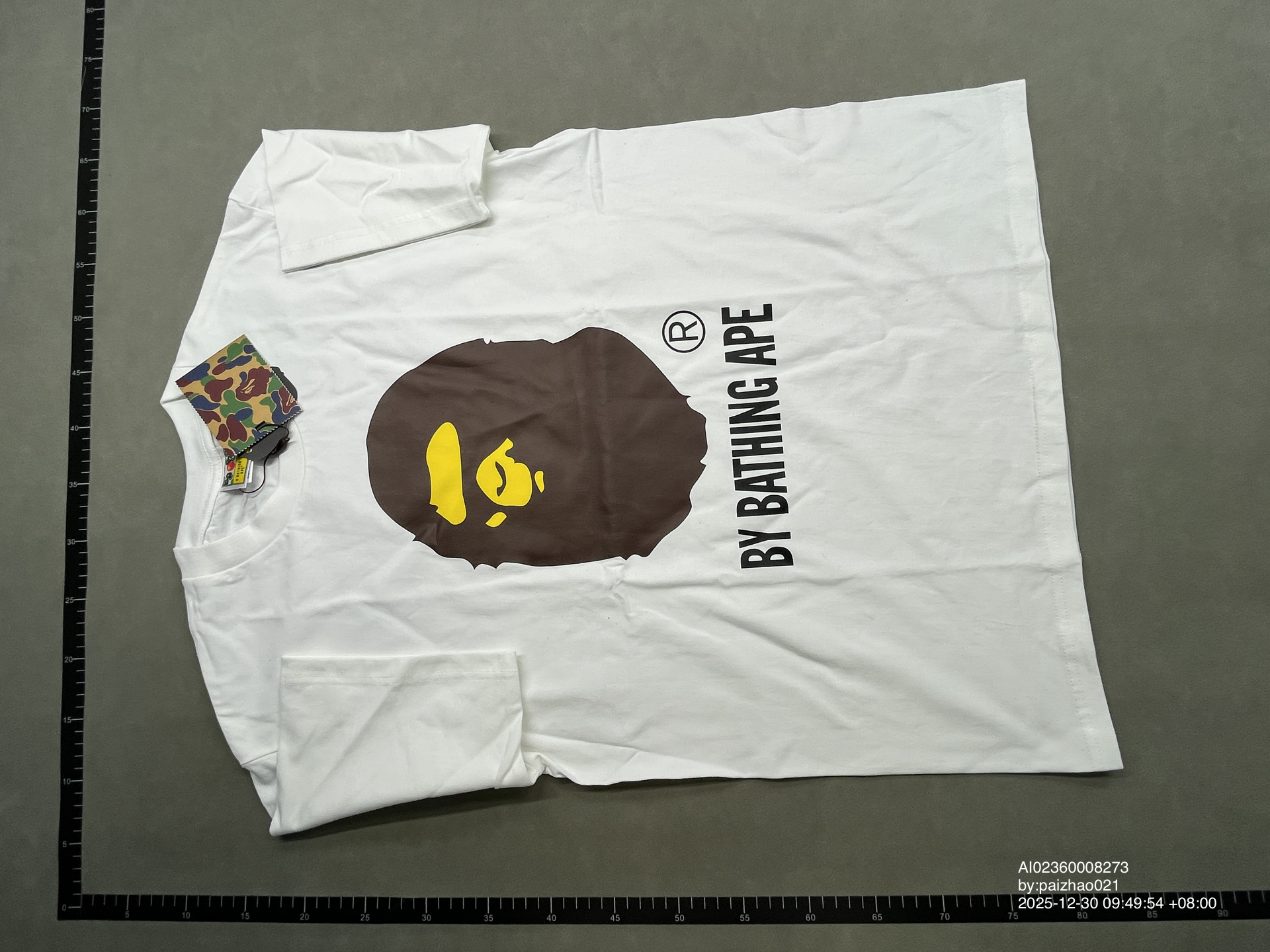 A BATHING APE T-shirt QC