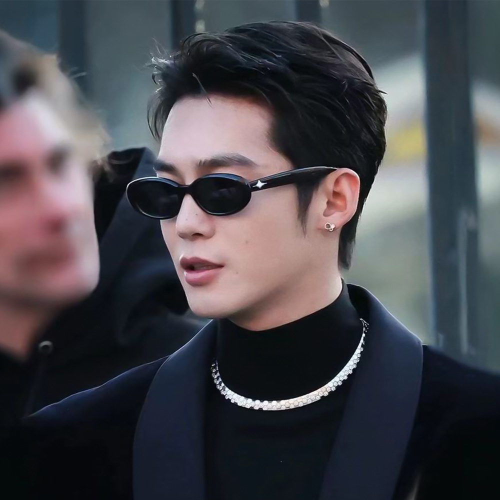 European and American classic retro small round sunglasses fashion rice nail small frame sunglasses men's and women's fashion all-match sunglasses
