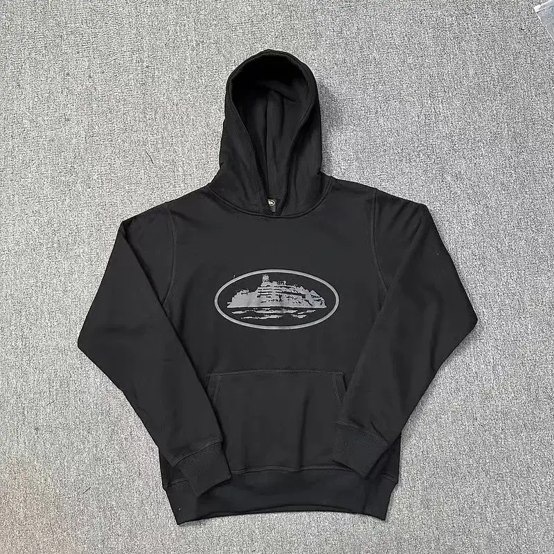 Ship style printed American high street hooded hoodie, streetwear, Harajuku couple hoodie, mih