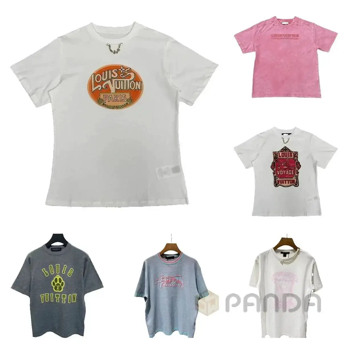 高质量女款链条印花短袖 pls add whatsapp: 15188580278 if u need size guid
