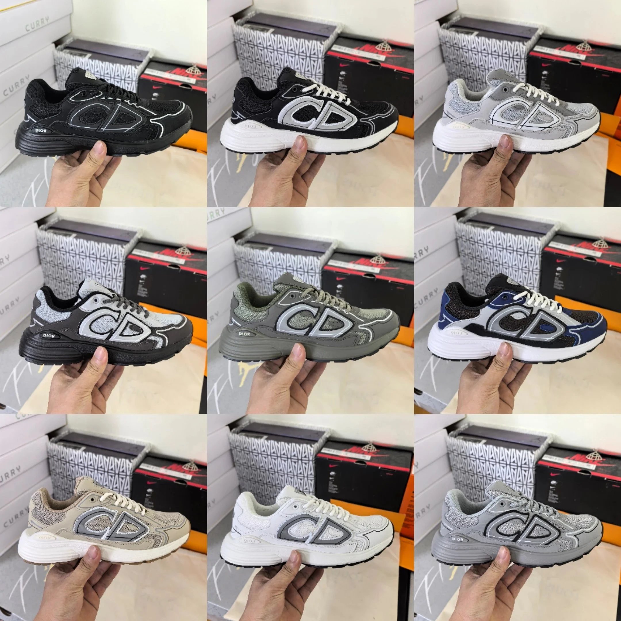 DIOR B30 simple lacing low-cut lifestyle casual shoes QC-foto van WEIDIAN op Qualit.ly