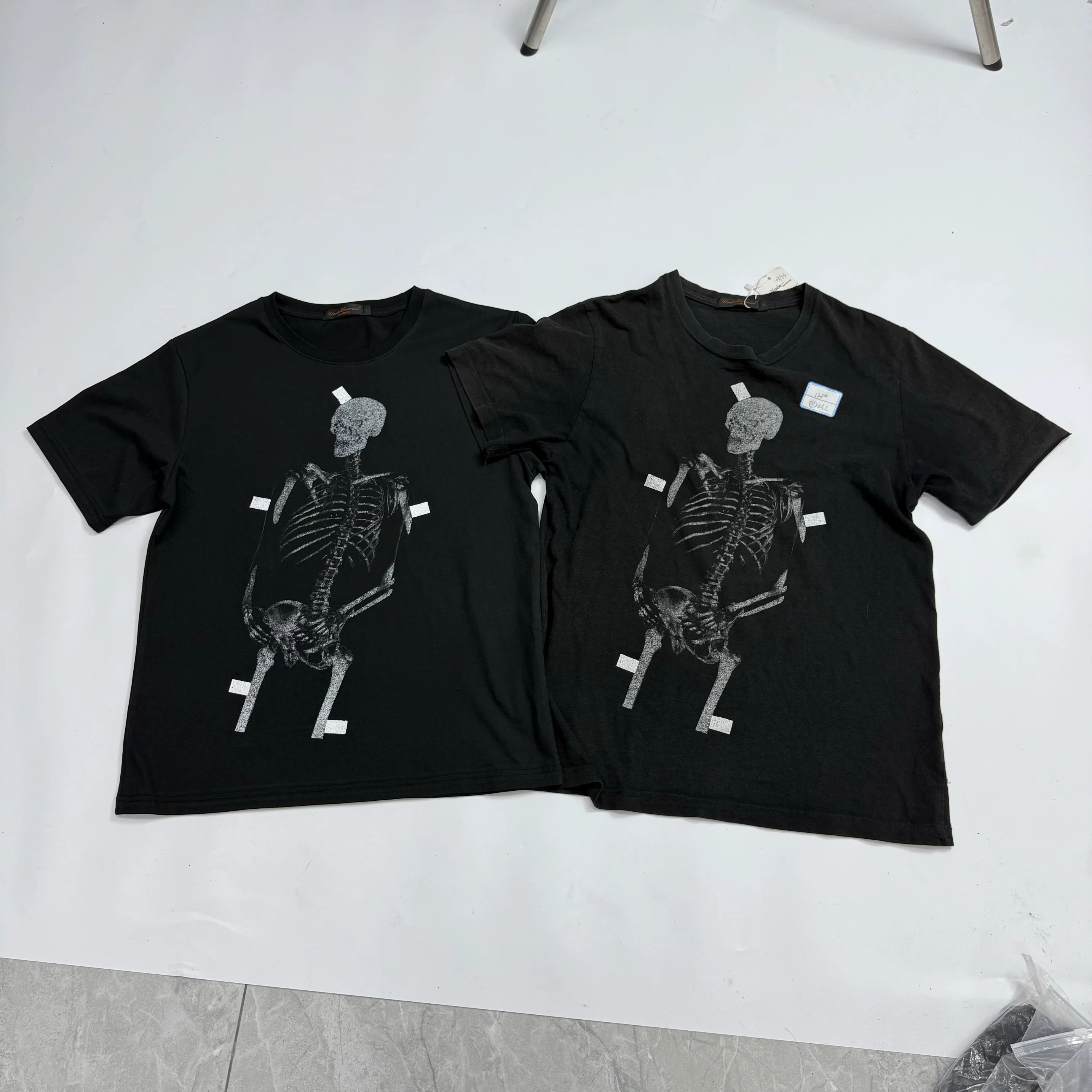 Undercover 03aw paperdoll骷髅短袖archive单品vintage