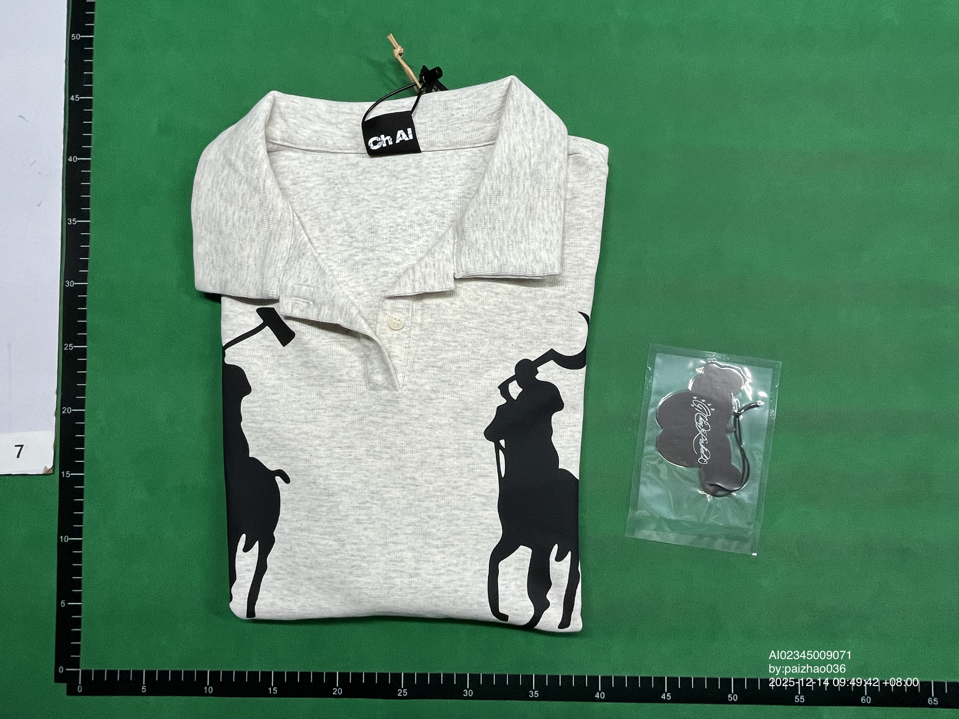 Chai (Disassembled) Sickle and Hammer Spoof Ruffian Bootleg Original Niche Design Loose Trendy Short-Sleeve Shirt — foto QC 2