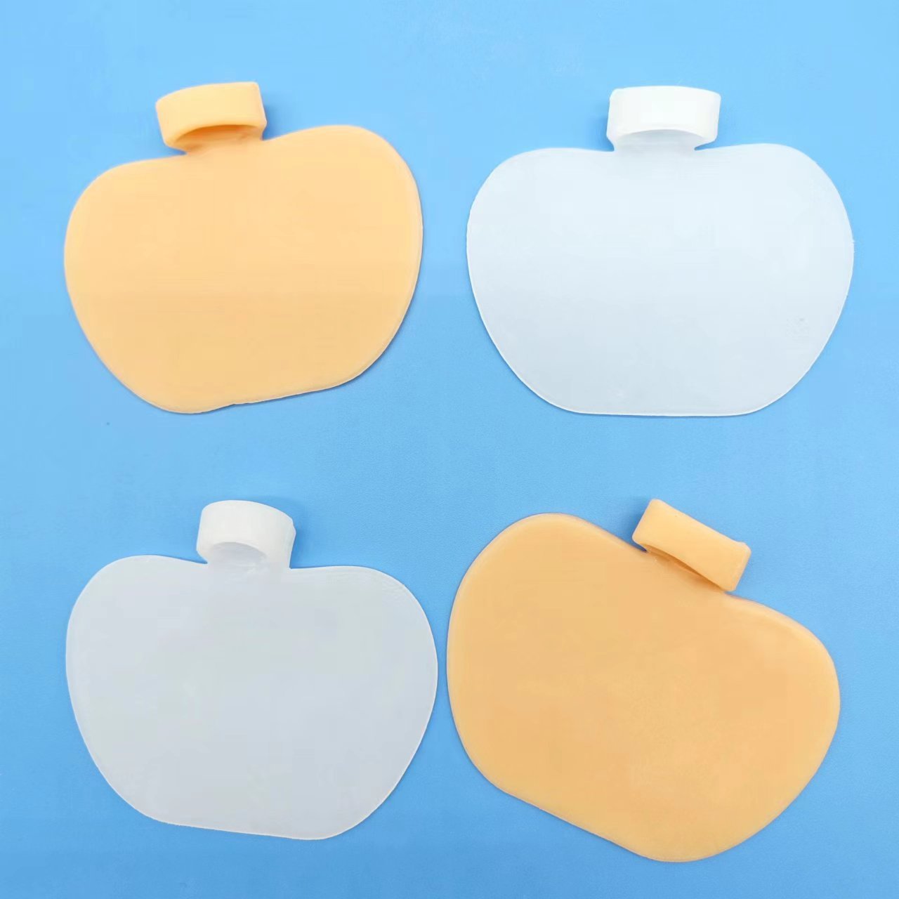 Apple Forefoot Pad Silicone Clamp Toe Split Forefoot Cover Forefoot Shock Pad High Heels Pain-proof Front Half Pad