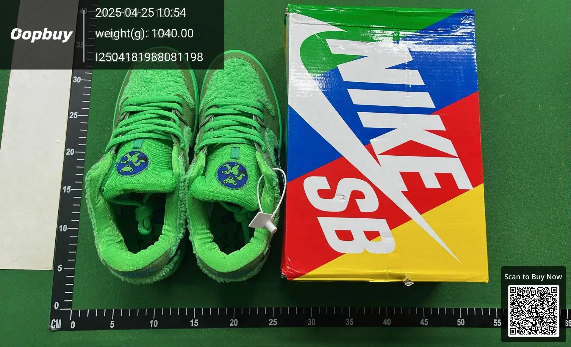Nike SB Dunk Low Grateful Dead Green