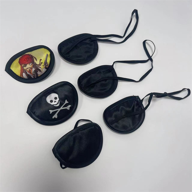 Monocular Eye Mask Left and Right Eye Cyclops Strabismus Amblyopia Training Eye Mask Masquerade Games Wanshengjie Eye Mask