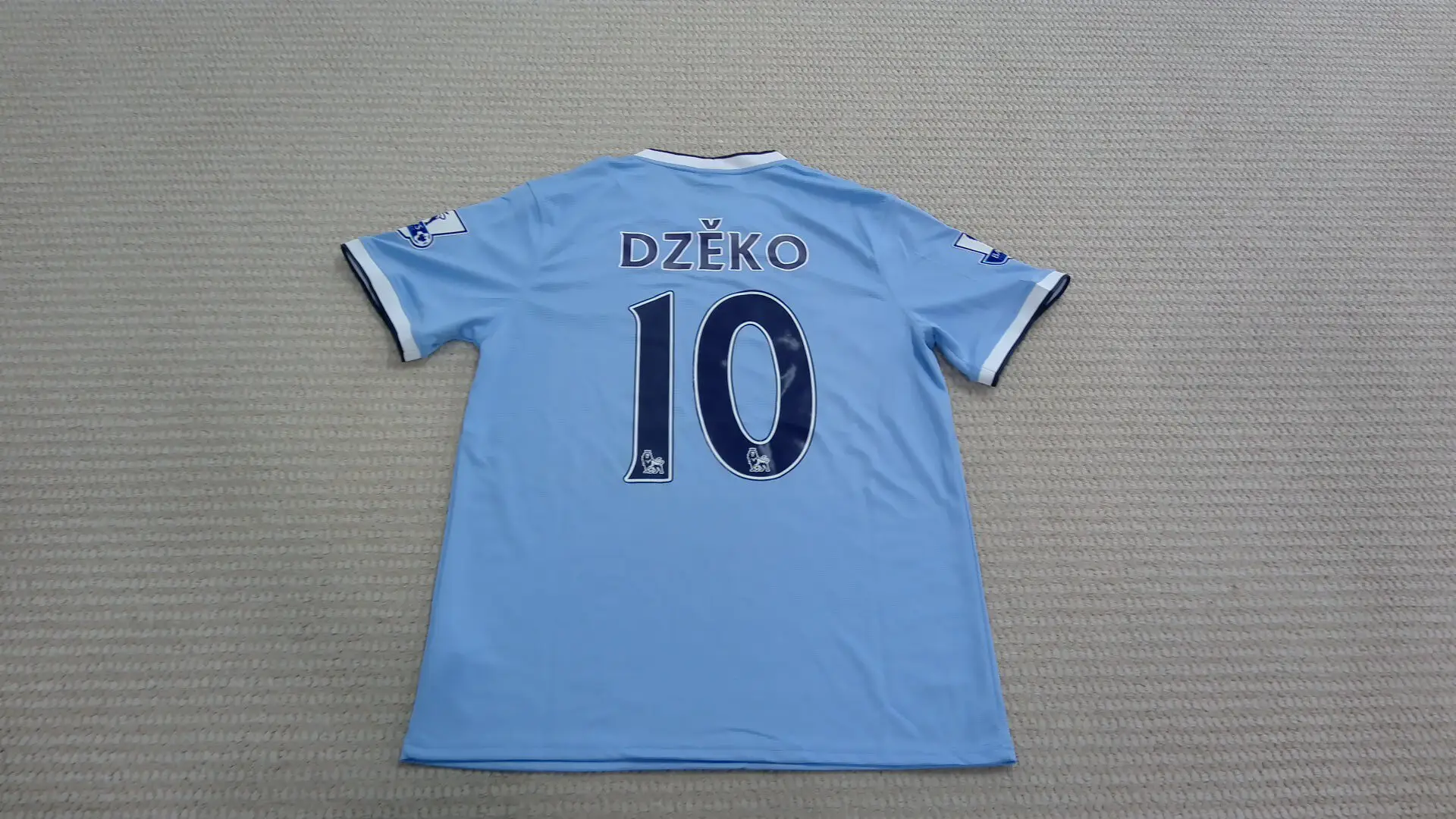 Man Vintage Jersey Aguero Tevez Halland City Soccer Suit Retro Jerseys