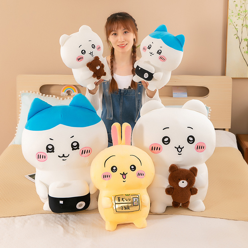 Cartoon Jiikawa Xiaoba Usachi Props Plush Toy Children Comfort Girls Holiday Gift Doll