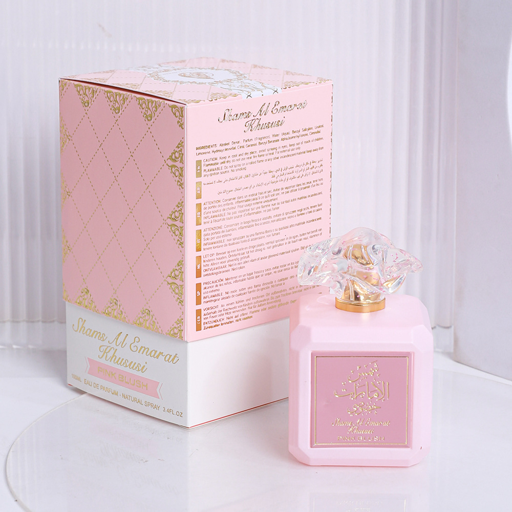 Tk's Popular Perfume for Women, Long-Lasting Cross-Border Pink Marshmallow Women's Perfume with Floral and Fruity Scents, Is a Hot Seller in the Middle East and Dubai