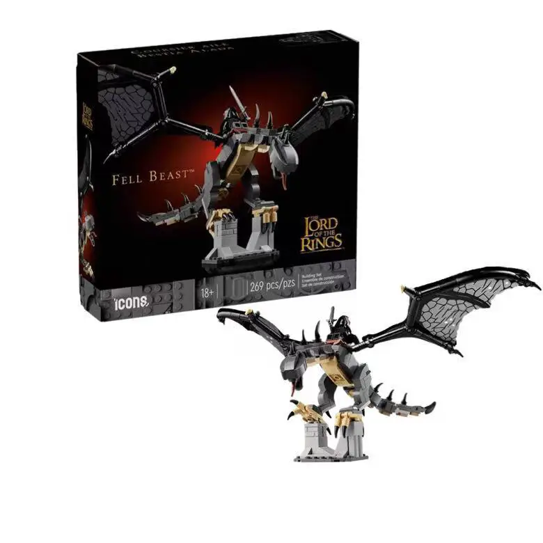 Cross-Border Compatible Lego 40693 Lord of the Rings Series Fallen Beast Assembled Building Block Toys