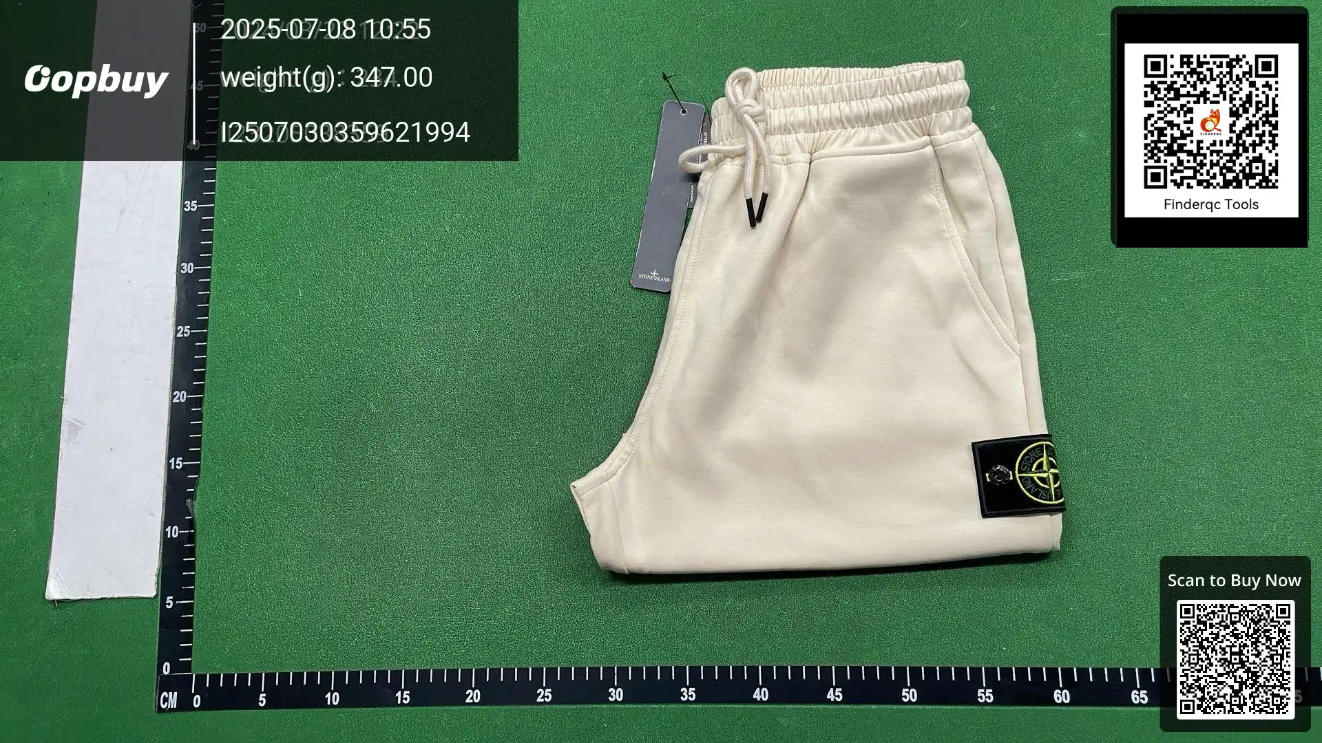 Stone Island Sweatpants Cream