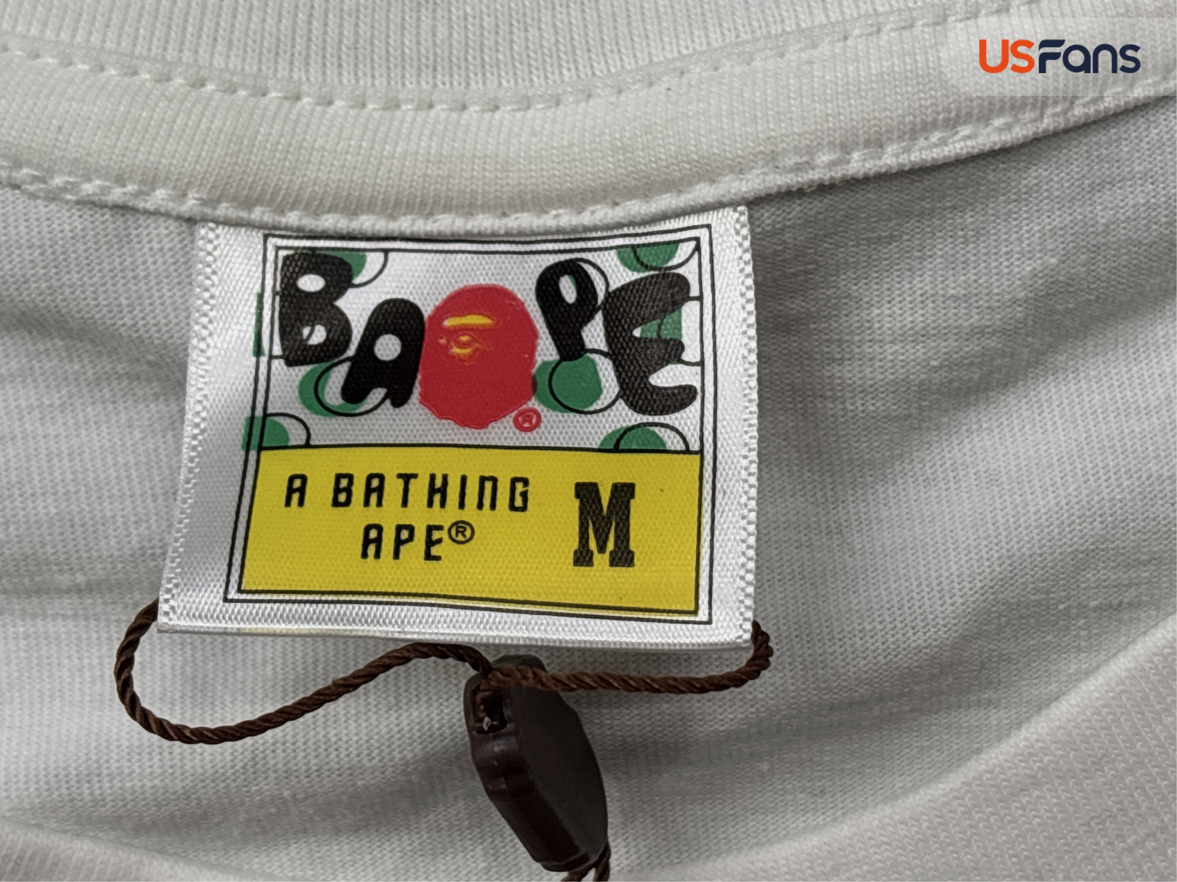 A BATHING APE® 1ST CAMO SHARK TEE QC
