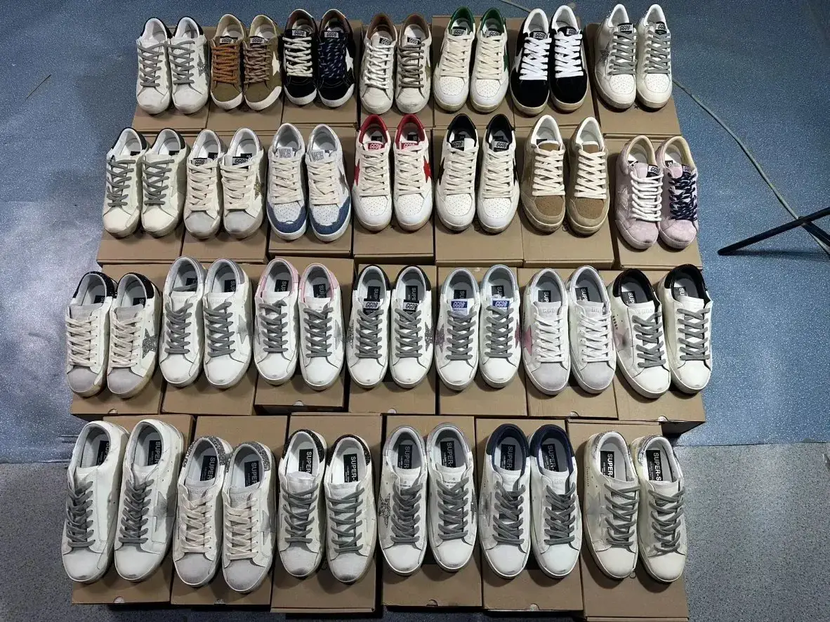 Golden Goose Ball Star casual and comfortable, low cut, fashionable board shoes, super soft, vintage style!