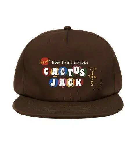 Travis Scott Cactusjack Cap Unisex Flat-Brimmed Hat Fashionable and Versatile Baseball Cap