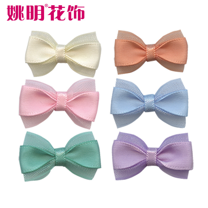 Yao Ming Ribbon Garment Accessories Gift Decoration Hair Accessories DIY Material Ribbon Gift Flower Decoration Handmade Ribbon Knot