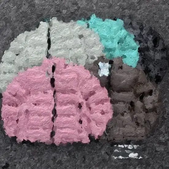 5-Color down Jacket/Ltby758
