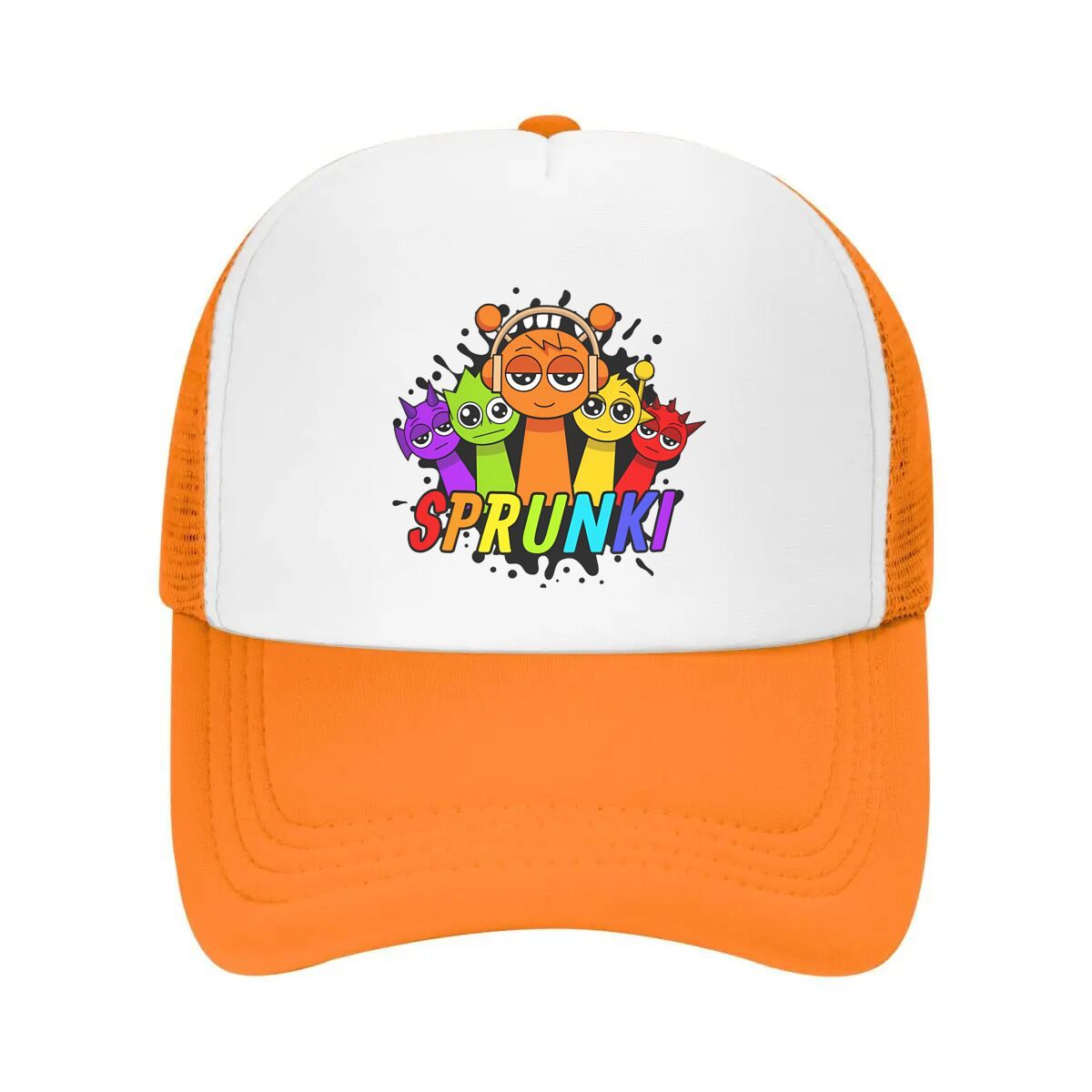 Sprunki Characters Logo Baseball Cap