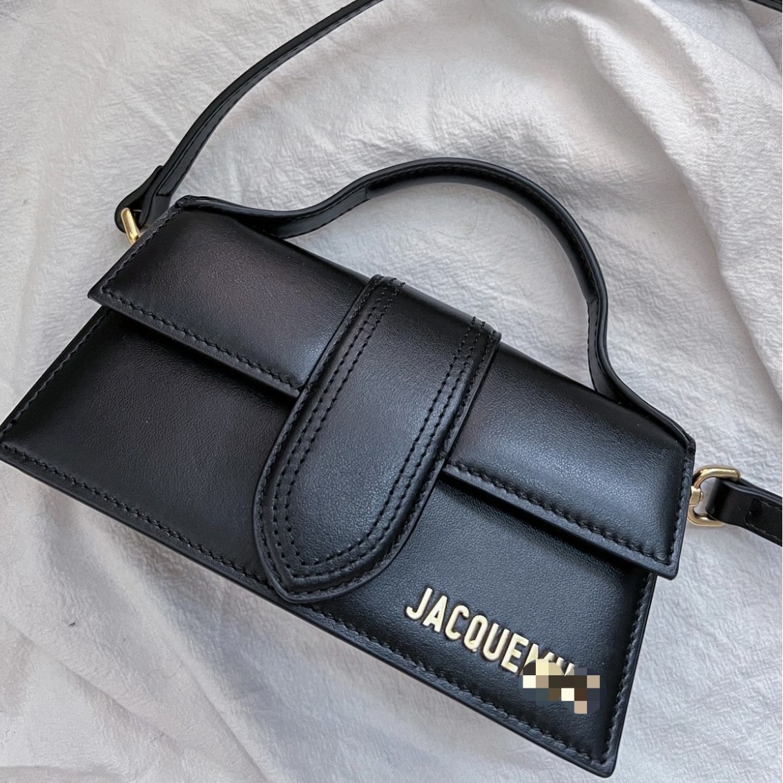 Jacquemus Niche Square-Shaped High-End Ja Camera Bag, Crossbody Shoulder Bag, Underarm Bag, Handheld Small Square Bag Foto QC da 1688 su Qualit.ly