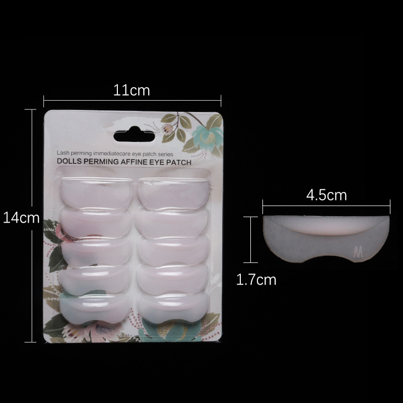 Wholesale Grafting False Eyelash Tool Eyelash Ironing Helper Eyelash Ironing Silicone Gasket for Repeated Use
