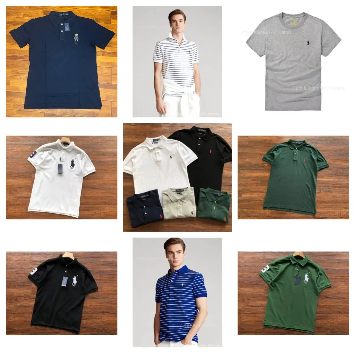 Polo Ralph Lauren Custom Slim Fit Black Polo Shirt