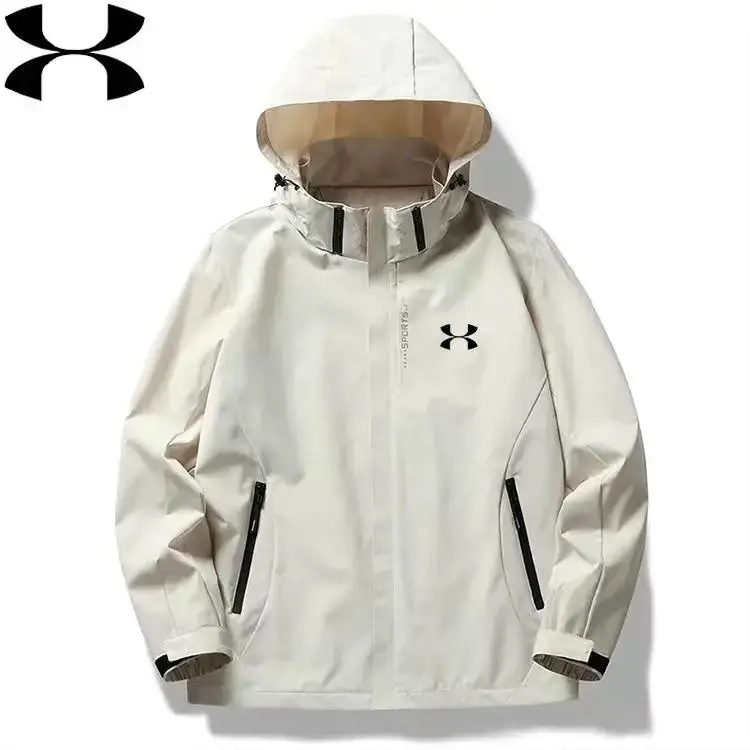 Under Armour Hooded Jacket Off White