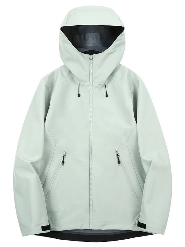 Bird's Nest Style Fleece Softshell Jacket, Single-Layer, Unisex, Windproof and Waterproof, Spring and Autumn Outdoor Mountaineering Jacket