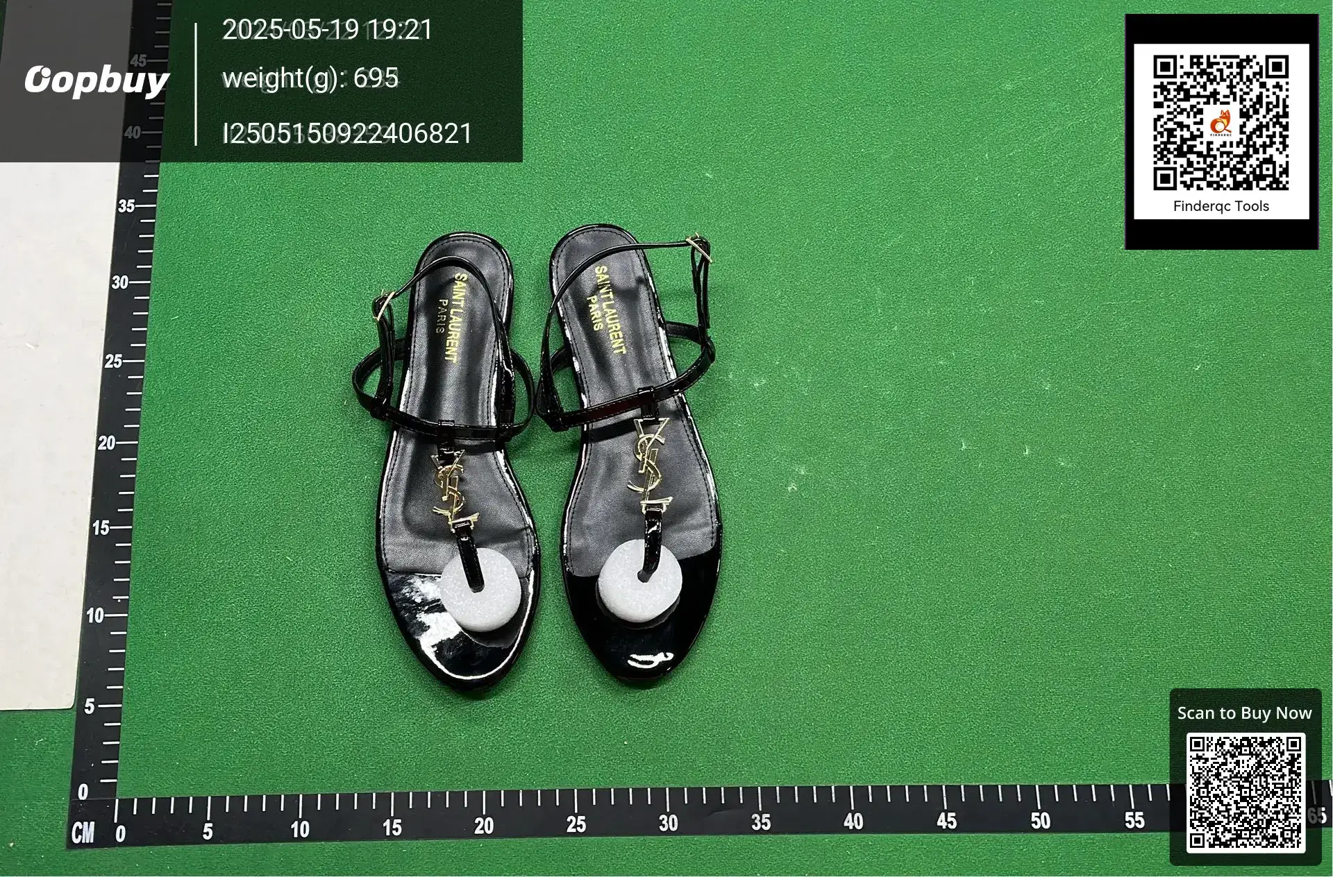 YS Fashion Metal Buckle Clip Toe Buckle Sandals Women's 2024 New Summer Flat Round Toe Holiday Sandals