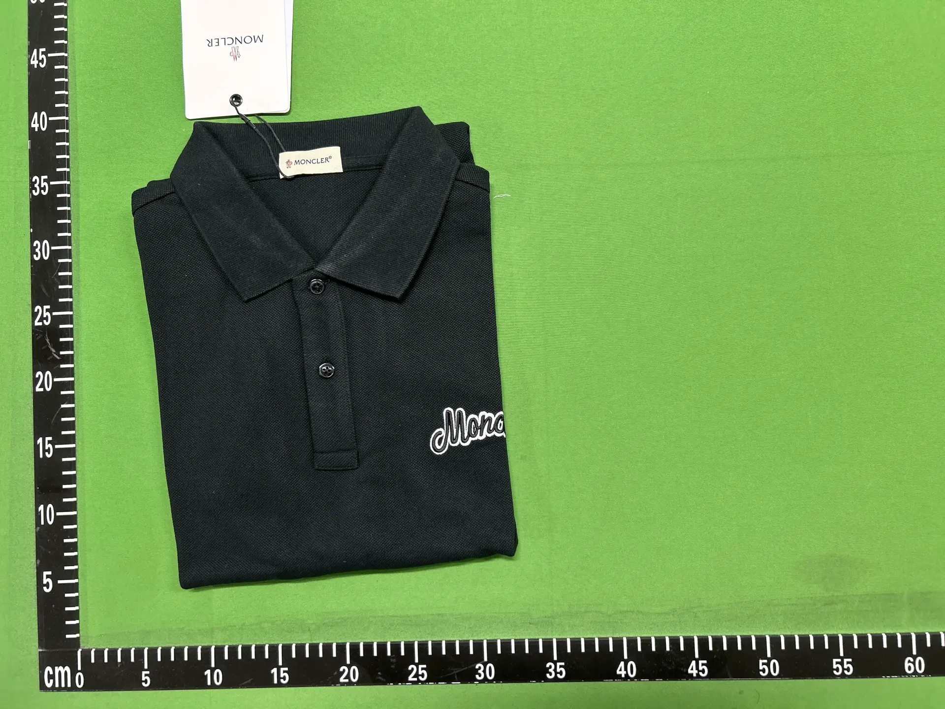 Moncler Black Collar T-shirt