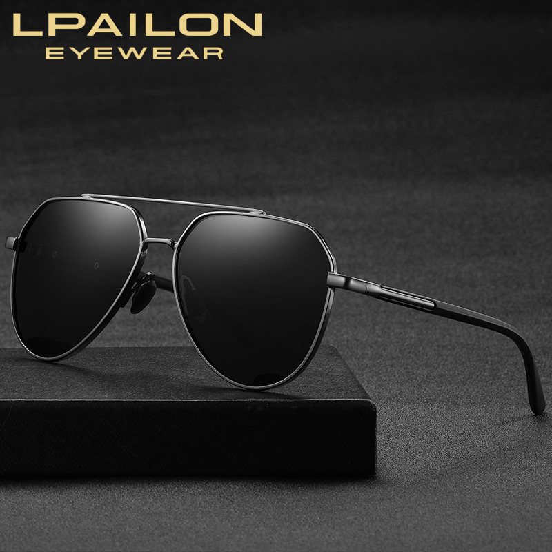 New Style Sunglasses for Men, Polarized Sunglasses for Drivers, Square Fishing Night Vision Goggles, 2801 Sun Visor Glasses