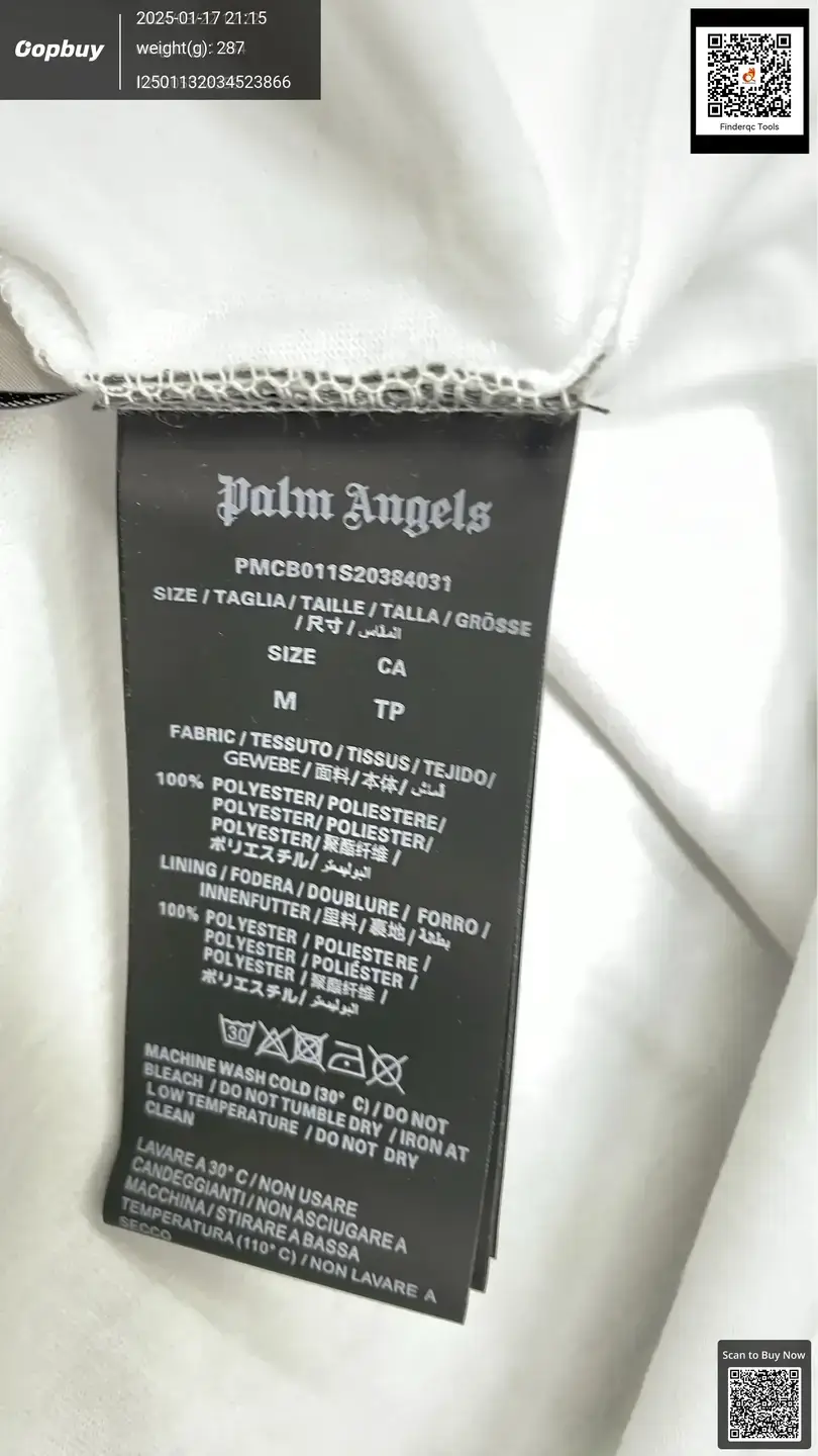 24s cross-border European and American fashion brand Palm Angel painting flow paint letter printing short-sleeved T-shirt men's and women's high street half-sleeved shirt