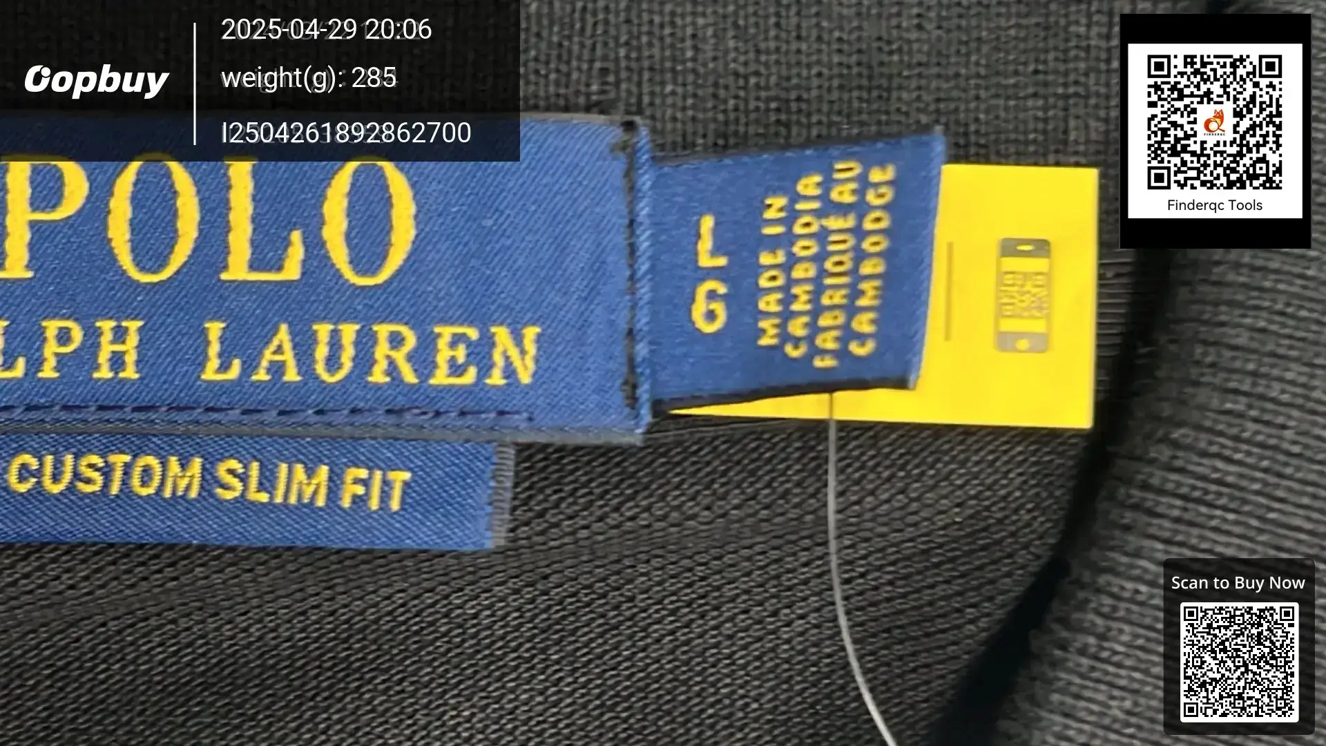 Original Export Can Scan the Qr Code Pony Embroider Men's Lapel polo Shirt Casual Versatile Top for Men
