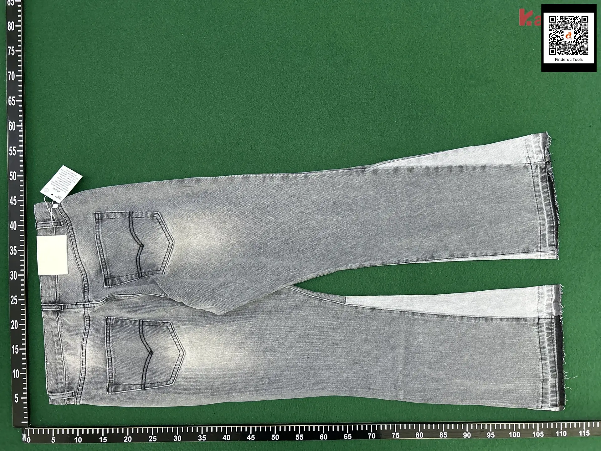 Light Gray Trouser Legs pants 412194017