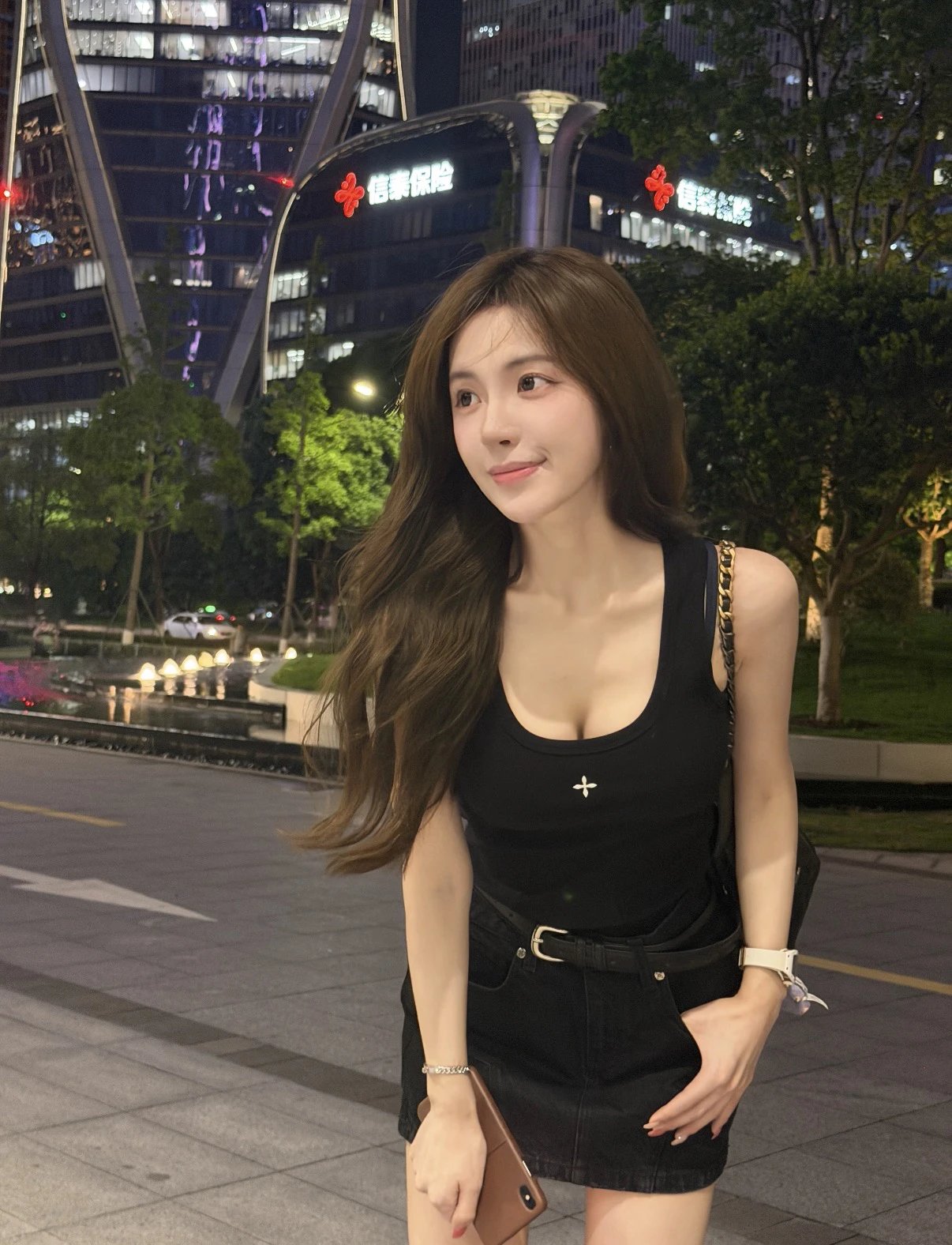 SodaMade smfk吊带背心女款/定织定染面料/胶浆印花/过y水准/大厂车工