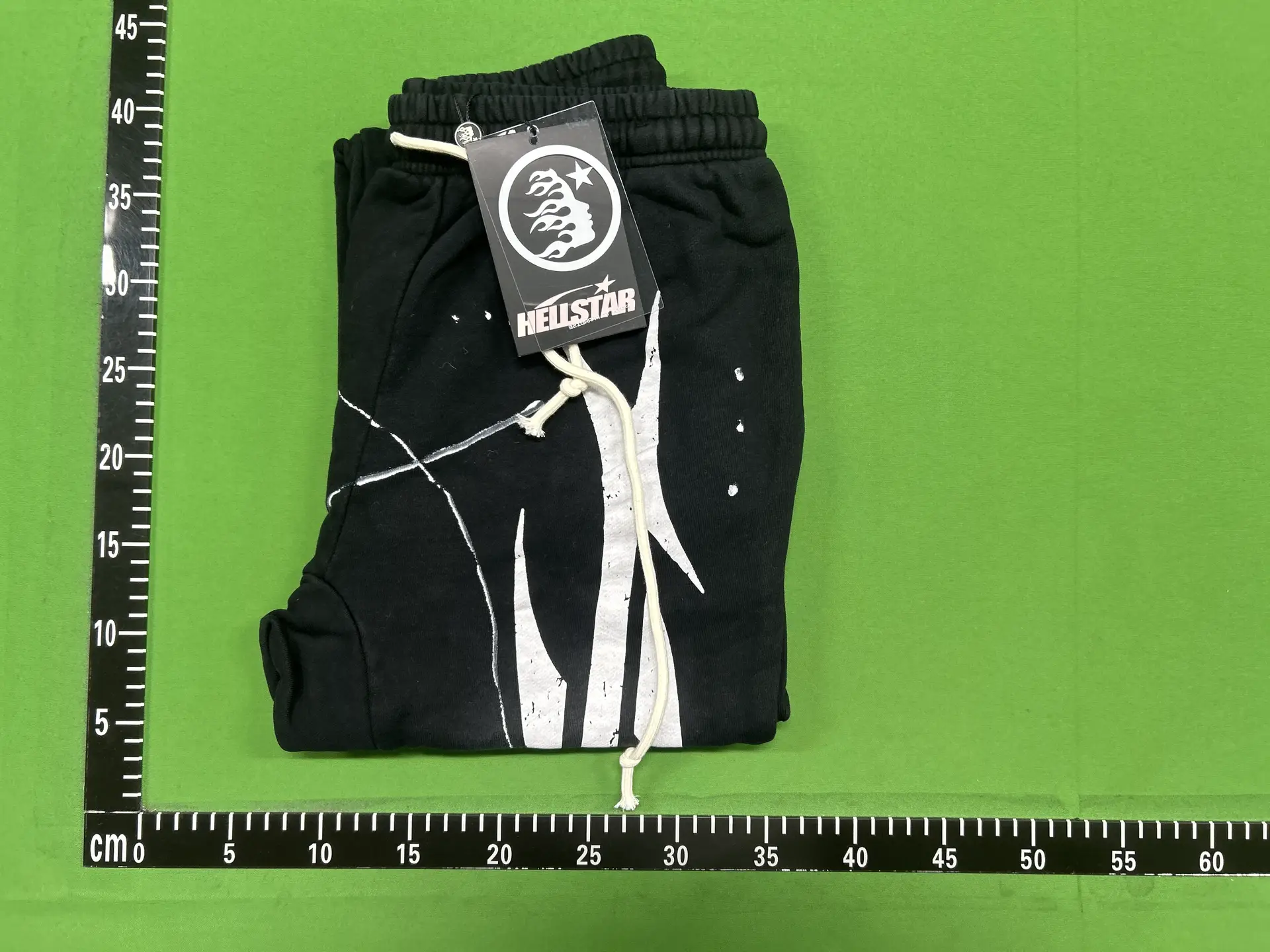 Meichao Hell Star Ins Same Style, Covered with Ancient Mud Print, Washed and Used Pants, High Street Casual Hellstar Pants